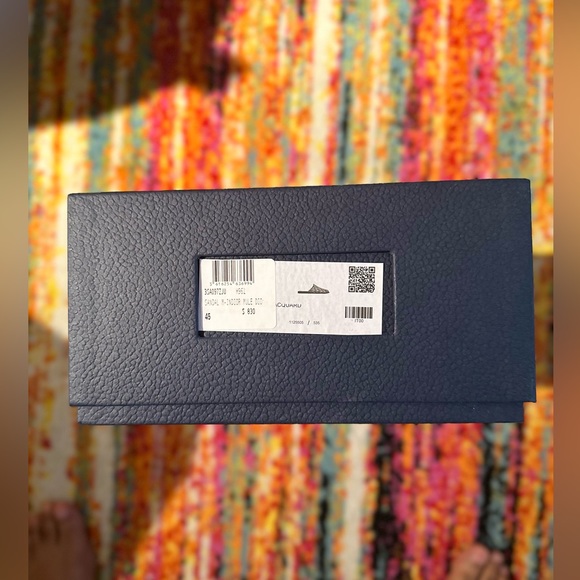 COPY - DIOR HOMME INDIOR JACQUARD MULE- BEIGE/NAVY DIOR OBLIQUE JACQUARD PRINT-… - Picture 3 of 12